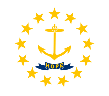 Rhode Island flag