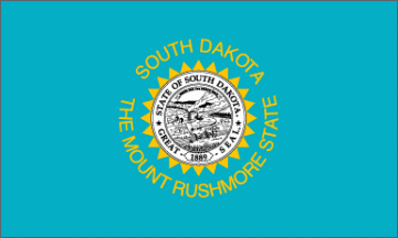 South Dakota flag